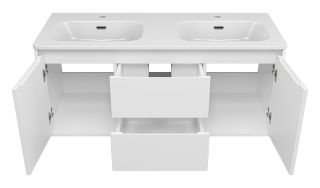 Подвесная тумба под раковину Brevita Wine 75 Win-09120-01-01-2Я белый